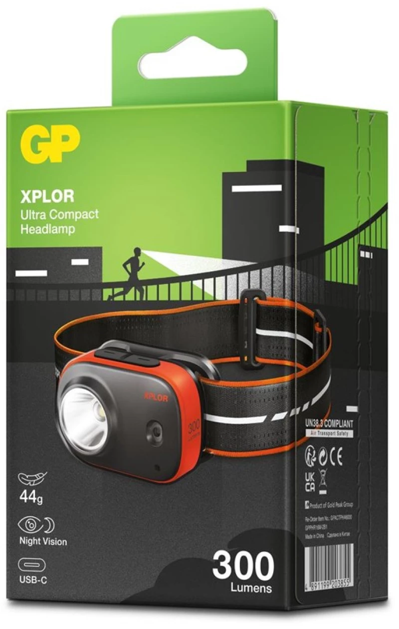 GP - Powerbank 20000 mAh + Headlamp PHR16 Bundle / Sport and Outdoor