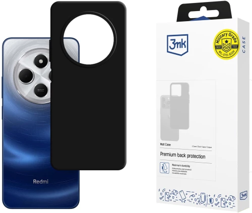 3mk Matt Case for Xiaomi Redmi 14C - black