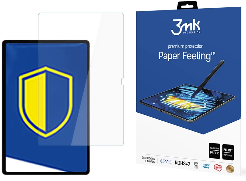 3mk Paper Feeling Protective Film for Samsung Galaxy Tab S10 Plus - up to 15"