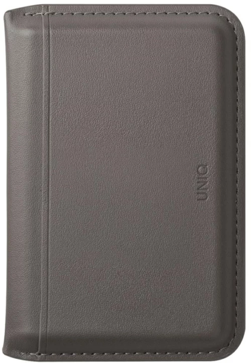 Uniq Lyden DS RFID Magnetic Wallet with Phone Stand - Gray