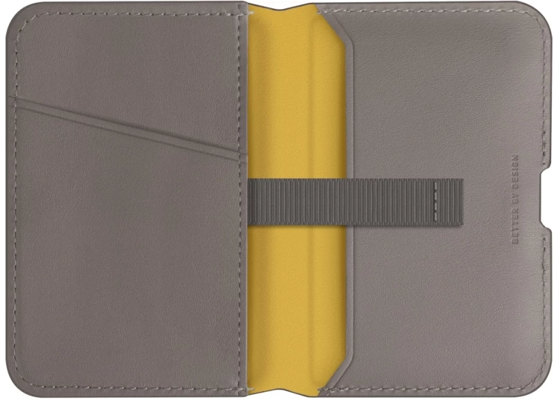 Uniq Lyden DS RFID Magnetic Wallet with Phone Stand - Gray