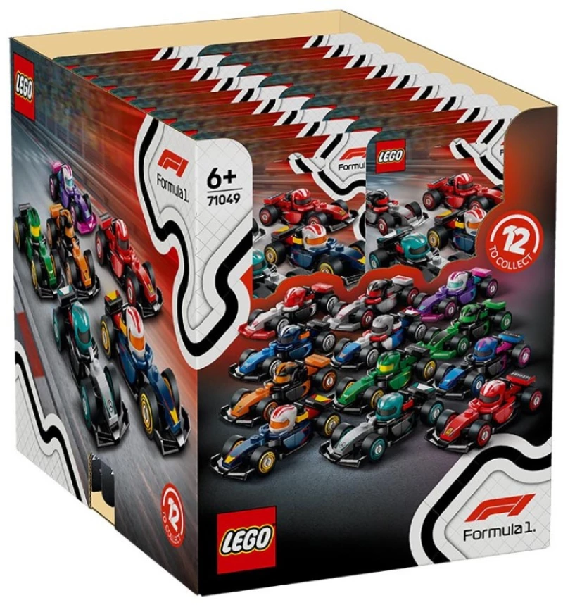 LEGO Mini figures - Mini figures F1 Cars 36pcs. box  (71049) / Toys