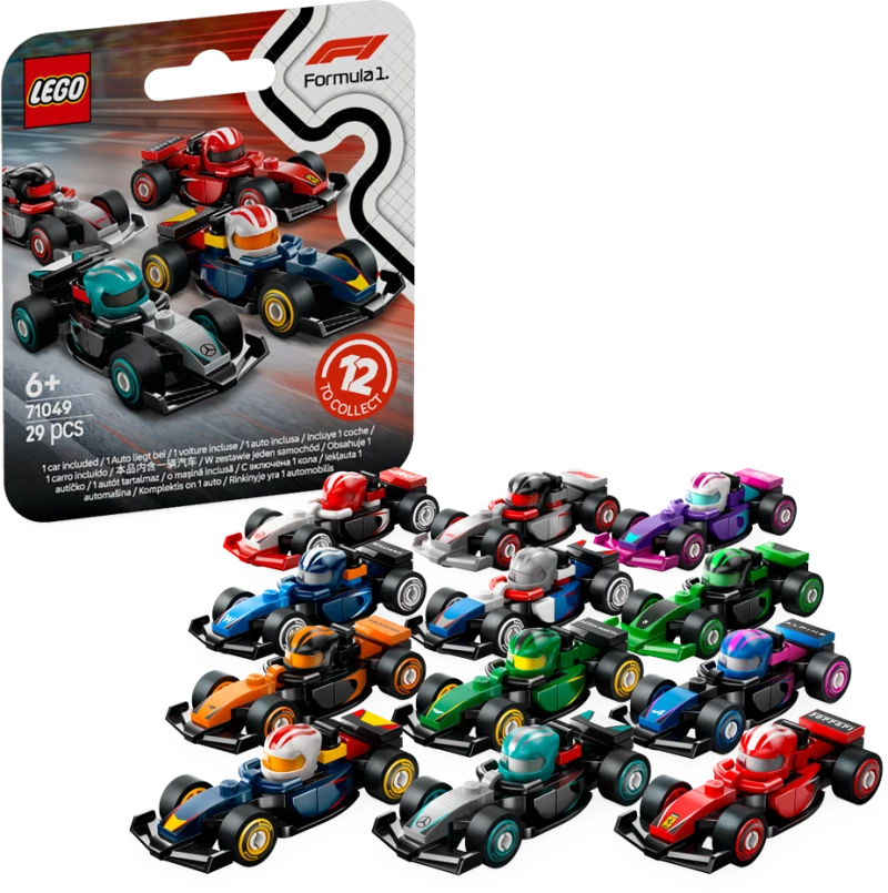 LEGO Mini figures - Mini figures F1 Cars 36pcs. box  (71049) / Toys