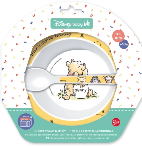 Stor - Baby 2-pc. Set - Bowl + Spoon, WTP / Baby and Children