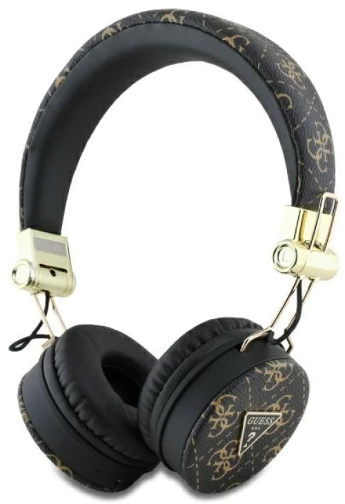 Guess Bluetooth ENC GUBH70E4PTMK on-ear headphones black/black 4G Triangle Round Shape