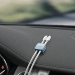 Uniq Pod Self-adhesive Cable Organizer Set of 8 Green/Mist Green