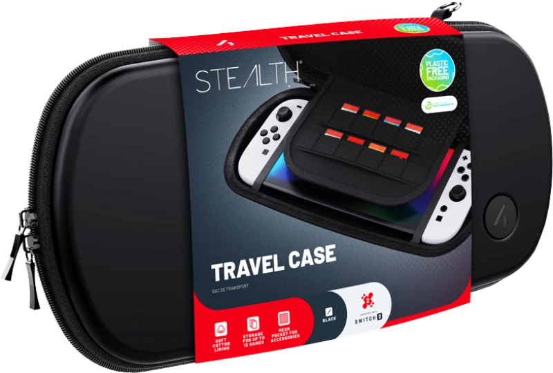 Stealth -  Travel Case - Switch, OLED, Lite, Switch 2 / Nintendo Switch 2
