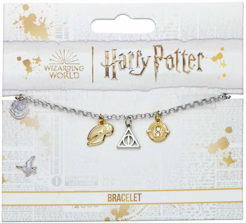 Harry Potter silver charm bracelet