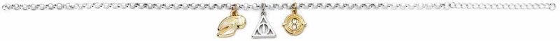 Harry Potter silver charm bracelet