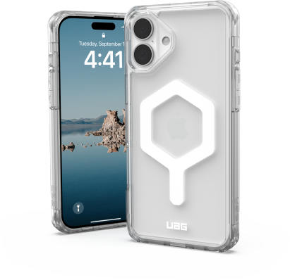 UAG Plyo Magsafe iPhone 16 Plus Case - White
