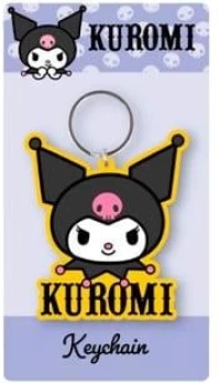 KUROMI - Yellow - Rubber Keychain