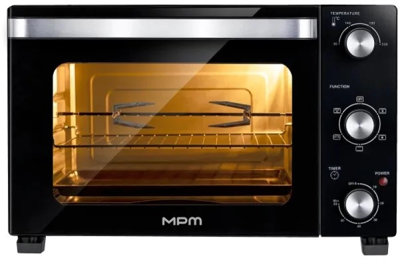 Electric oven MPM MPE-17/T 48 L 1800 W Black