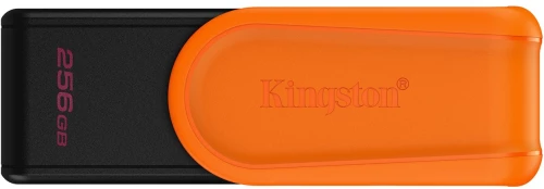 Kingston Technology DataTraveler 256GB Portable USB 3.2 Gen 1 Exodia S (Black/Orange)