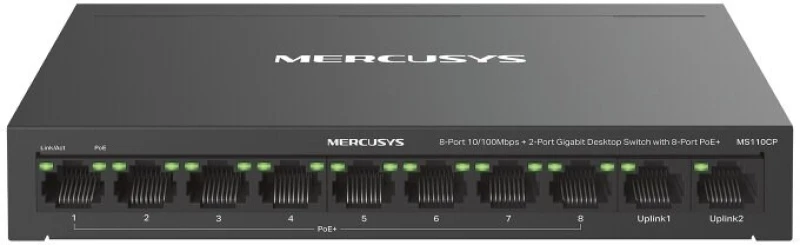 Mercusys MS110CP Network Switch PoE Support Black