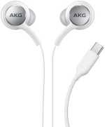 Samsung EO-IC100BWE USB-C Stereo Hi-Fi Wired Headphones (OOB Bulk - Replacement Packaging) - White