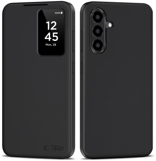 Tech-Protect Smart Wallet Case for Samsung Galaxy A56 5G - Matte Black