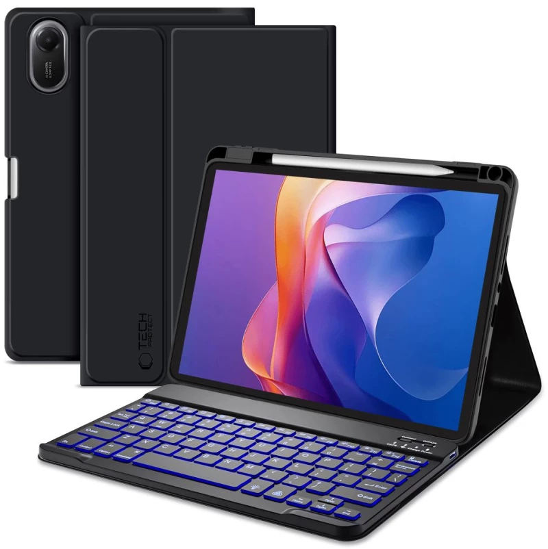 Tech-Protect SC Pen Case for Xiaomi Redmi Pad 2 11.0 with Keyboard - Black