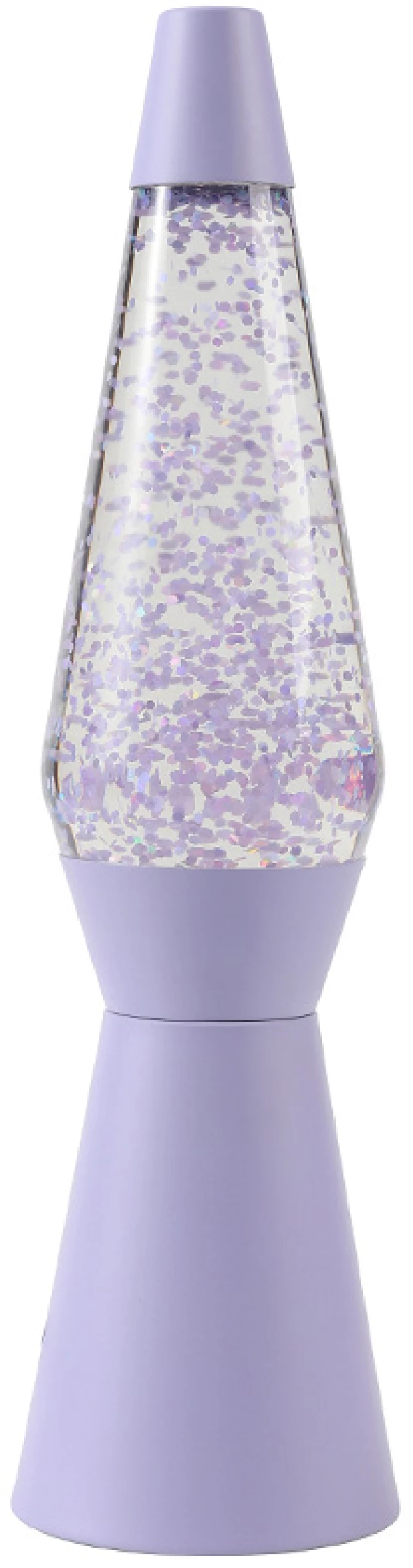 iTotal - Spaceship Glitter Lamp - Pastel Purple - 40 cm / Toys