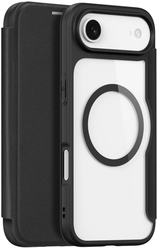 Dux Ducis Skin X Pro iPhone 17 Air Case with Wallet, MagSafe Compatible - Black