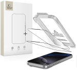 Tech-Protect Quick Set+ 2-pack tempered glass for iPhone 17 Pro Max - black