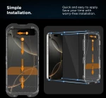 Tech-Protect Quick Set+ 2-pack tempered glass for iPhone 17 Pro Max - black