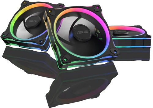 ASUS Prime MR120 Fan ARGB Black 3in1 Computer case 12 cm