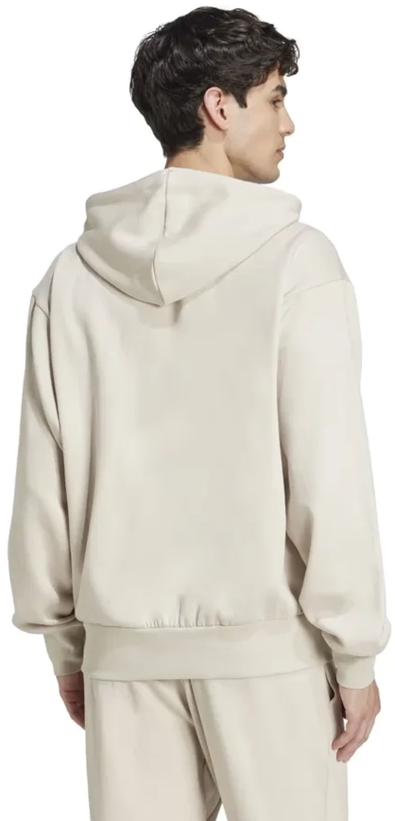 Ανδρικό Φούτερ Με Κουκούλα Adidas Feelcozy 3 Bar Logo Μπεζ  Μπεζ