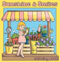 Βιβλίο χαλαρωτικής ζωγραφικής Sunshine & Smiles