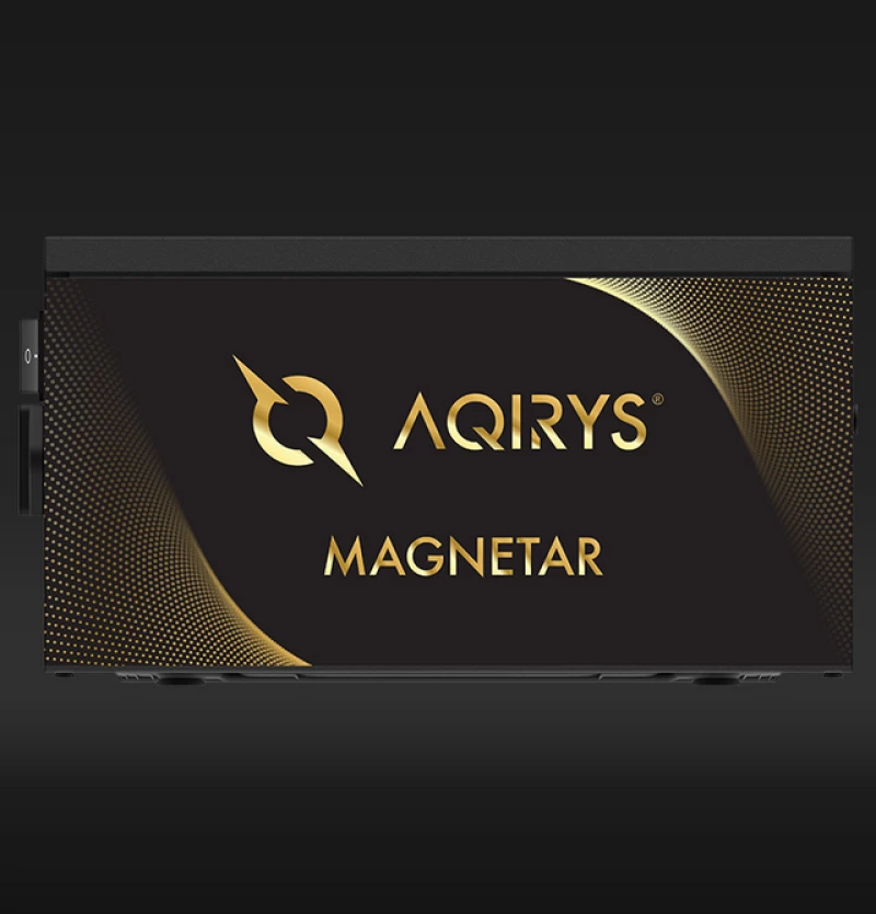 Aqirys AQRYS_MAG850W Magnetar 850W Μαύρο Τροφοδοτικό Υπολογιστή Full Wired 80 Plus Gold