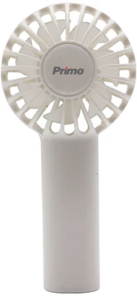Primo PRMF-80689 Ανεμιστήρας Mini Χειρός 2.5'' 6cm Λευκός με USB Επαναφορτιζόμενος