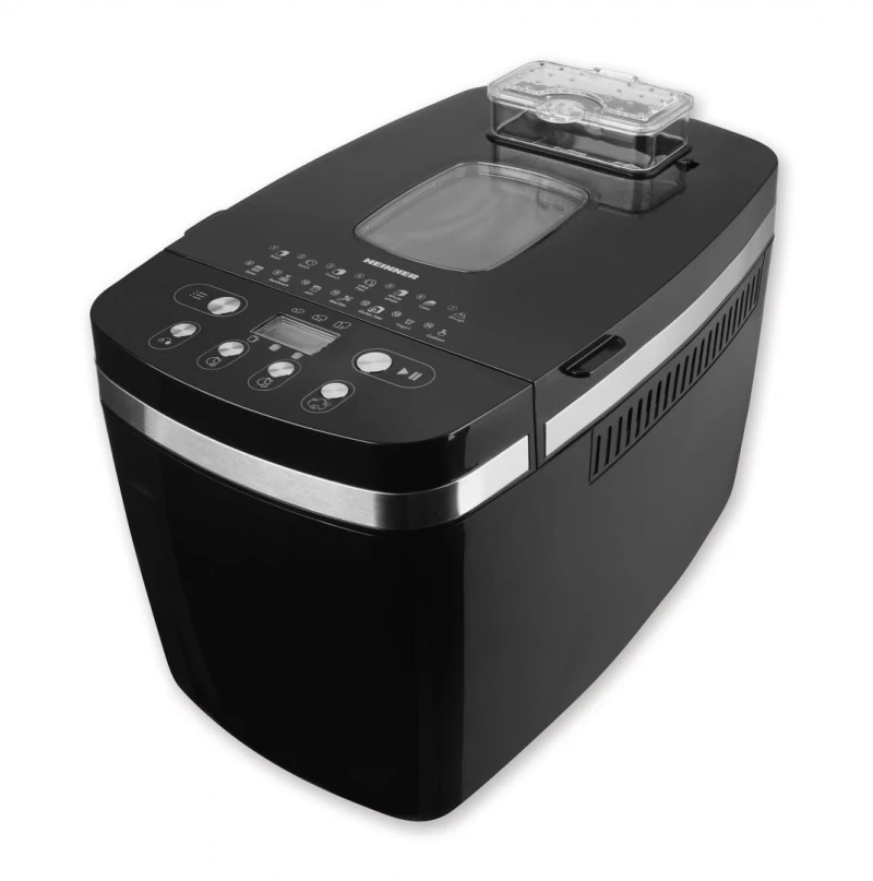 Heinner HBM-D850BK2P Αρτοπαρασκευαστής 850W Χωρητικότητας 1360gr με 14 Προγράμματα