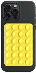 Techsuit Βάση Κινητού - Βεντούζα για Selfies Phone Holder (SY PAD) Yellow