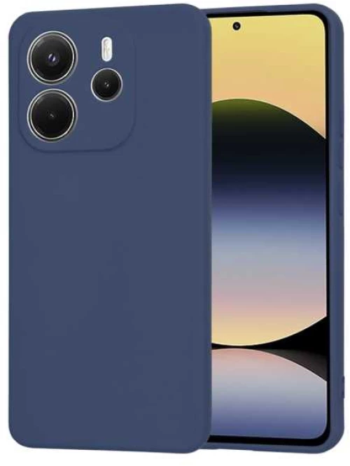 TechWave Matt case for Xiaomi Redmi Note 14 5G navy blue