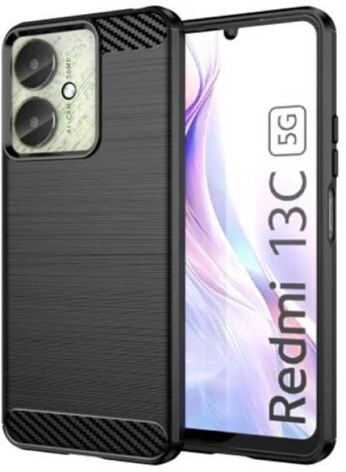 TechWave Carbon case for Xiaomi Redmi 13C / Poco C65 black
