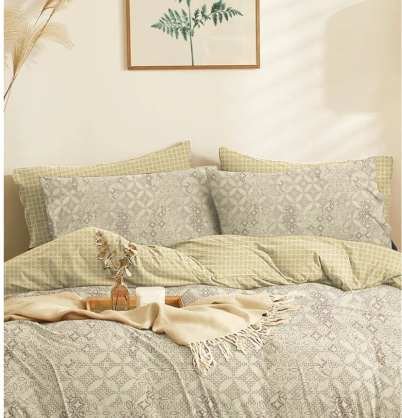 Παπλωματοθήκη "Marta" Dante Beige Διπλό (200x245), COLOR Beige