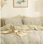 Παπλωματοθήκη "Marta" Dante Beige Διπλό (200x245), COLOR Beige