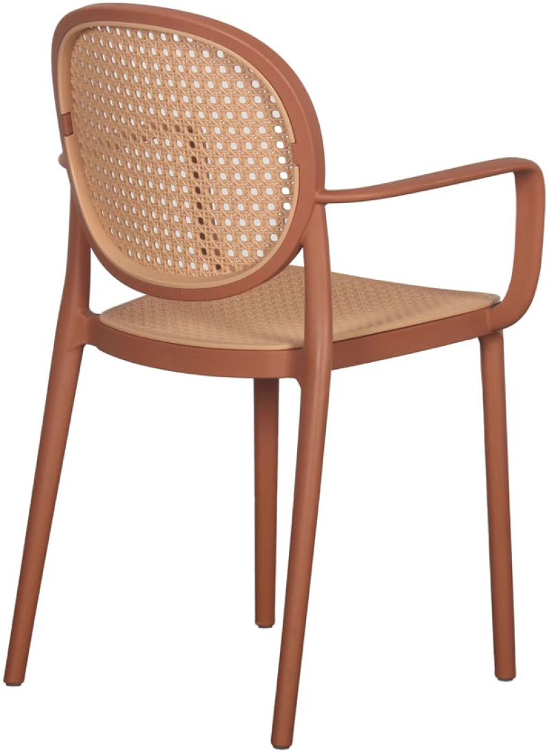 RATTI/P ΚΑΡΕΚΛΑ TERRACOTTA ΦΥΣΙΚΟ 57x51x84