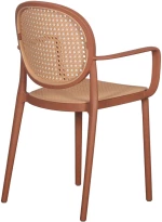 RATTI/P ΚΑΡΕΚΛΑ TERRACOTTA ΦΥΣΙΚΟ 57x51x84