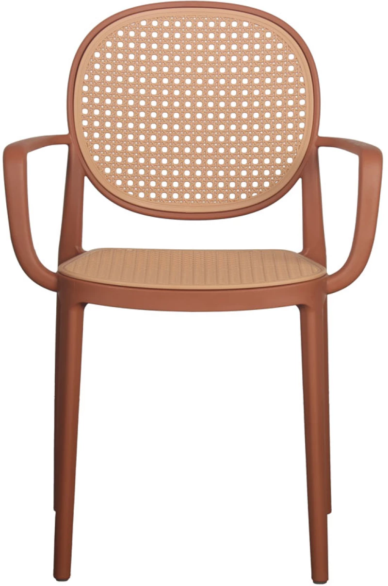 RATTI/P ΚΑΡΕΚΛΑ TERRACOTTA ΦΥΣΙΚΟ 57x51x84