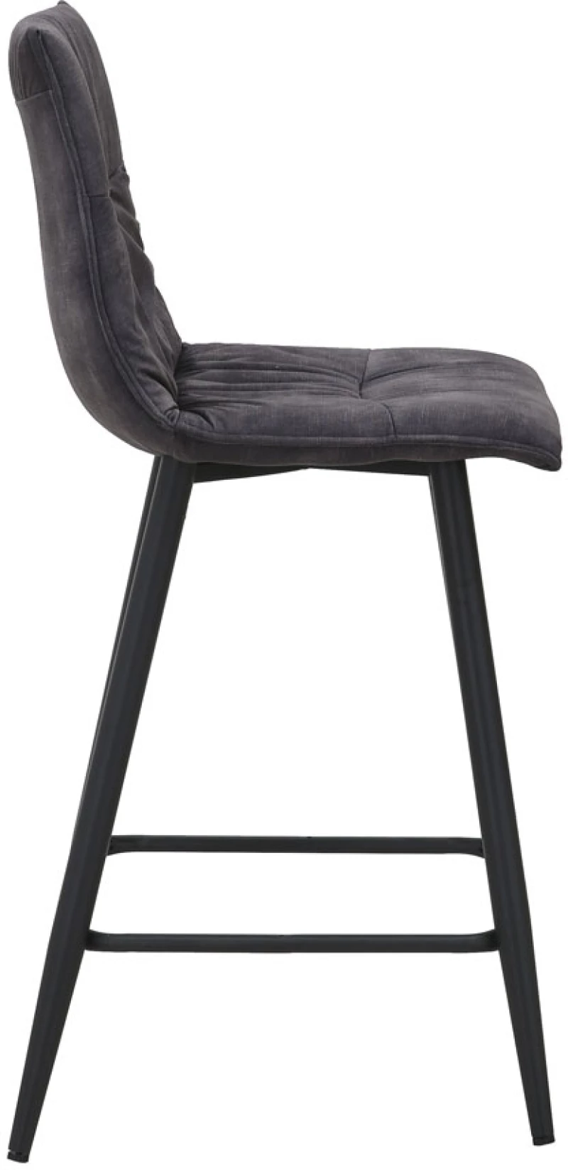 LINEA ΣΚΑΜΠΟ BAR ΑΝΘΡΑΚΙ 42x51x84