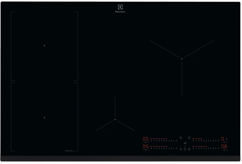 Electrolux Serie 700 EIS62453IZ Black Built-in 60 cm Zone induction hob 4 zone(s)