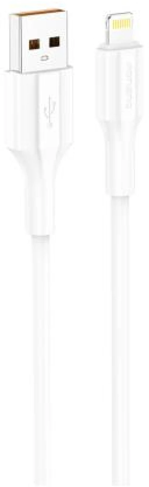Καλώδιο Σύνδεσης USB 2.0 Foneng XS01 USB A σε Lightning 2.4A 1m Λευκό