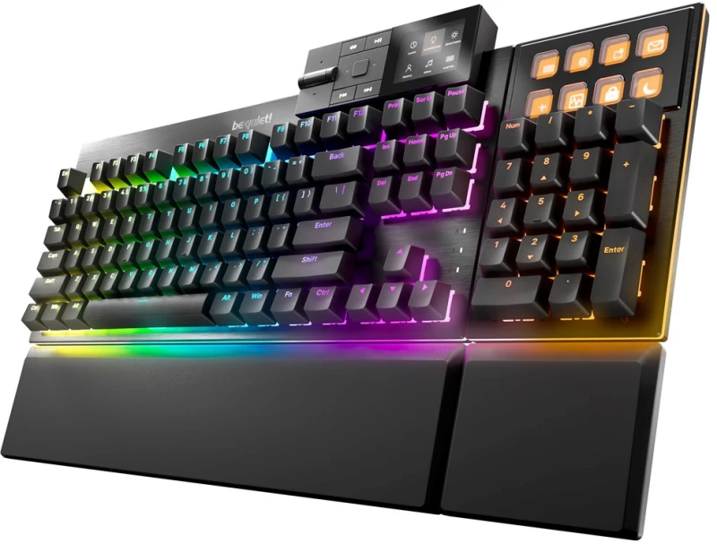 be quiet! Dark Mount Silent Tactile US ANSI keyboard Gaming USB QWERTY US English Black