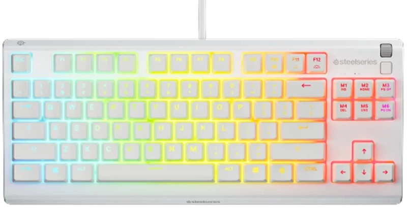 Keyboard SteelSeries Apex 3 TKL US, white