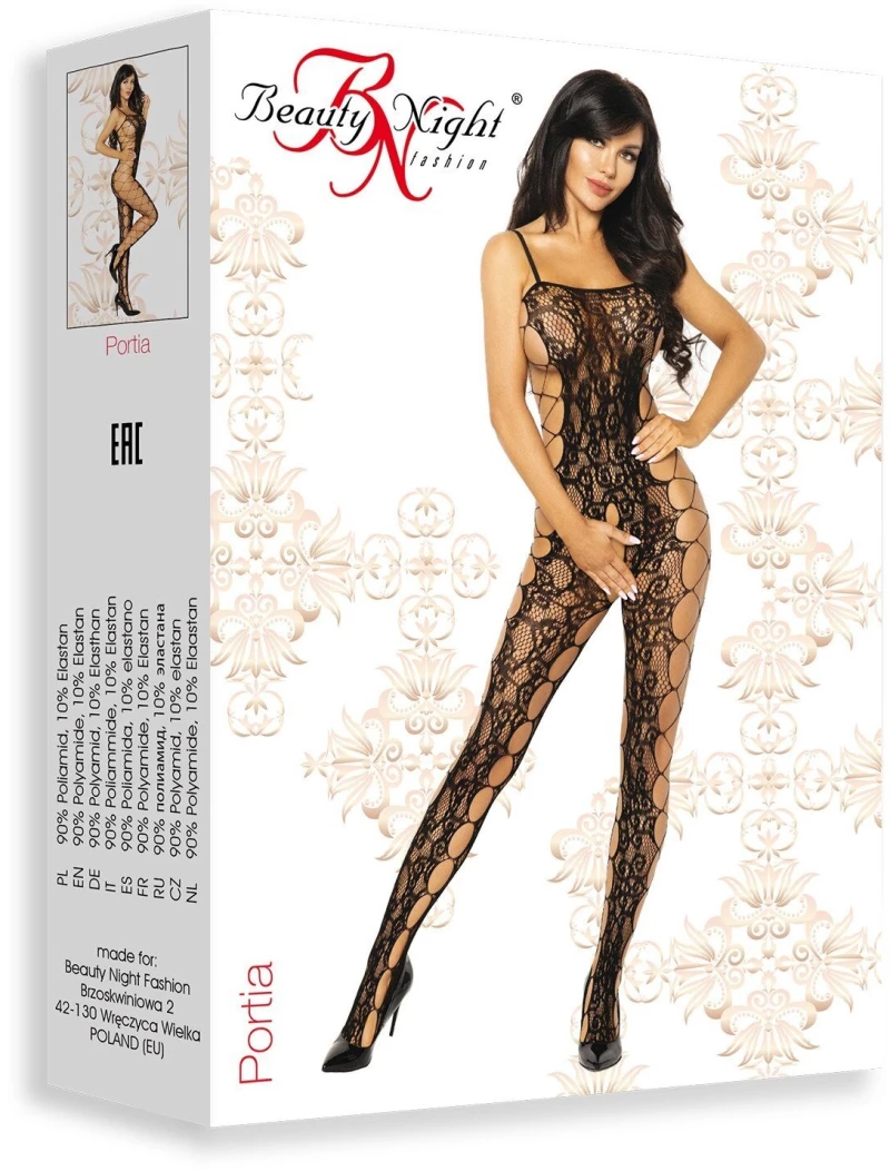 BEAUTY NIGHT FASHION PORTIA BODYSTOCKING BLACK