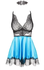 BEAUTY NIGHT FASHION EVE CHEMISE TURQUOISE