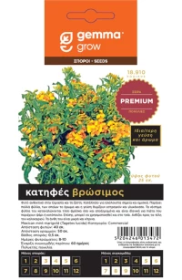 Κατηφές Βρώσιμος φάκελος σπόρων PREMIUM