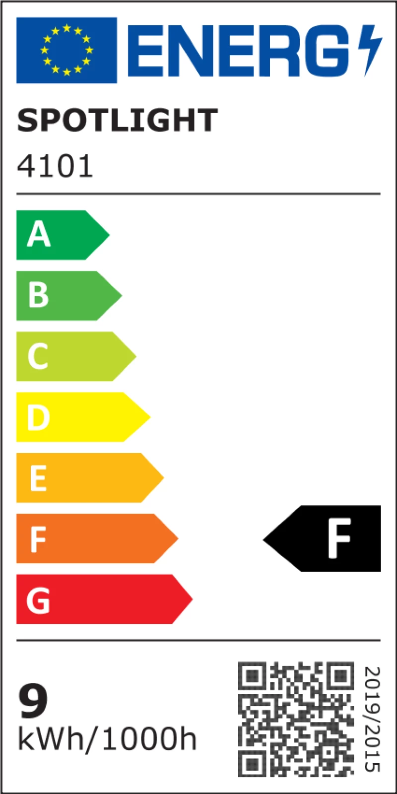 ΛΑΜΠΤΗΡAΣ LED GU10 9W 4000K 4101