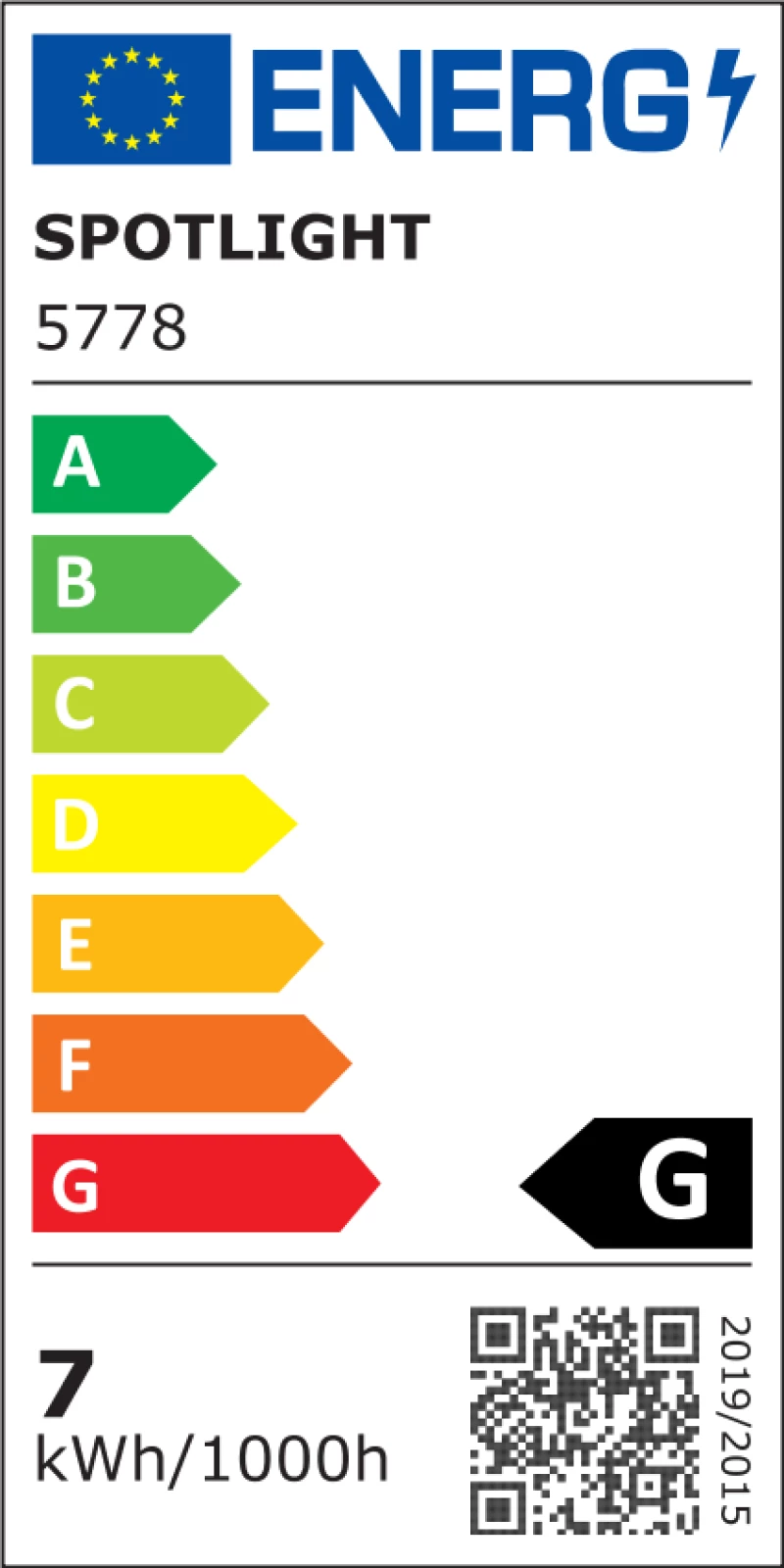 ΛΑΜΠΤΗΡAΣ LED GU10 7W 3000K DIMMABLE 5778