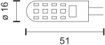ΛΑΜΠΤΗΡAΣ LED 12V G4 5.5W 4000K 4114